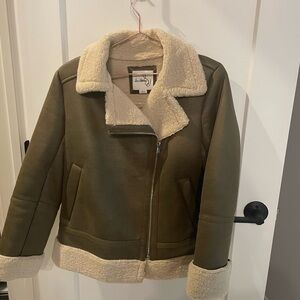 Sam Edelman Sage Shearling Moto Jacket
